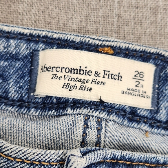 Abercrombie And Fitch Vintage Flare High Rise 26/ 2 R. - Picture 8 of 10